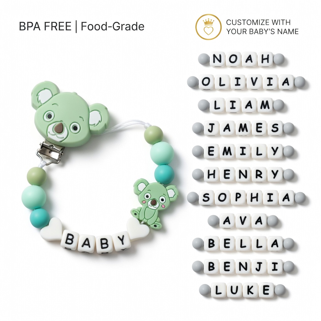 Baby Products Moisturizer - Silikon Bebek Emzik Klipsi Diş Çıkarma