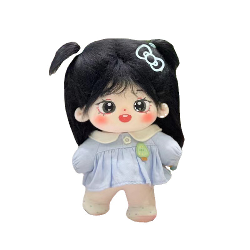 Siyah uzun saç ile 20cm bebek  - Baby Products Korea incelemesi ve fiyatı